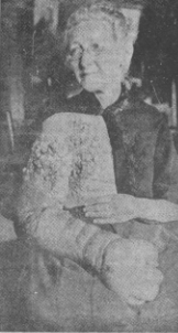 	  Mrs Helen Goates of Bolivar, Missouri was a strong, healthy woman with no skin trouble or chronic disease when she was persuaded, during a vaccination drive, to submit to vaccination. Almost immediately, after the injection, an inflamed swelling started to develop around the vaccination. It continued to increase in size and intensity until it covered her entire arm and hand. After a period of time it spread over her back and breast as is shown in the photograph.