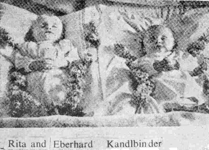 Rita és Eberhard Kandlbinder, 1951 júniusában haltak meg az oltás következtében. A Munchner Illustrierte 1951. június 28-i száma "hat csecsemő rejtélyes haláláról számolt be a himlőoltás után". A fényképek és a halálesetekről szóló történet megjelenése után sok más szülő is előállt hasonló történetekkel, bár az orvosok más okot neveztek meg a halálesetekre. Az oltási halálesetek többsége ismeretlen, mert nem jelentették be őket ilyenként (lásd a II. könyv Hamisított halotti bizonyítványok című fejezetét).