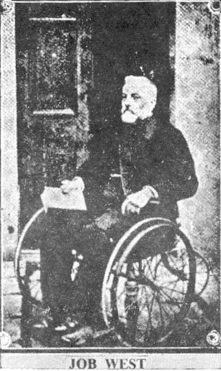 A Bradford-On-Avon-i Job Westet kisfiúként beoltották, és nem sokkal az injekció beadása után részben lebénult. Hosszú évekre elvesztette az alsó végtagok akaratlagos mozgásának képességét. Fogyatékossága és szenvedése ellenére a "védőoltás kérdésének elismert tanulója és szaktekintélye, valamint a téma rendkívül termékeny írója" lett.